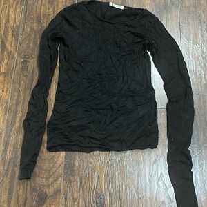 Alexander Wang Women's Long Sleeve T-Shirt Blouse